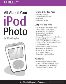 Wei Meng Lee - All about Your Ipod Photo