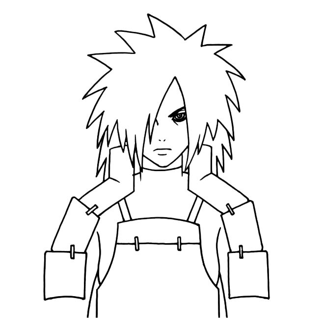 CHAPTER 2 HOW TO DRAW SASUKE STEP BY STEP - photo 29