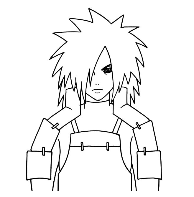 CHAPTER 2 HOW TO DRAW SASUKE STEP BY STEP - photo 30