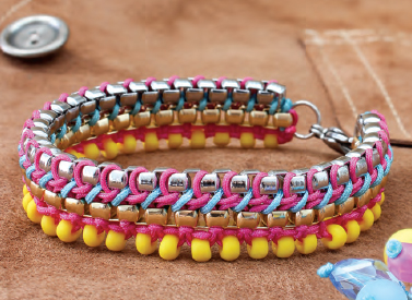 100 Beautiful Bracelets Create Elegant Jewelry Using Beads String Charms Leather and more - photo 3