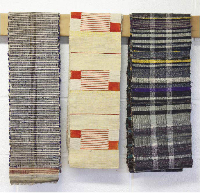 Early-twentieth-century Japanese obis made using the sakiori technique Rag rugs - photo 4