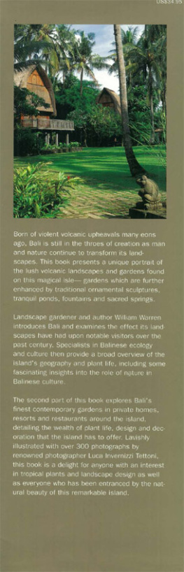 William Warren - Balinese Gardens
