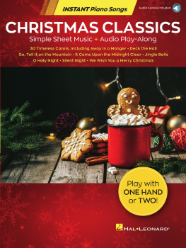 Hal Leonard Corp. Christmas Classics - Instant Piano Songs