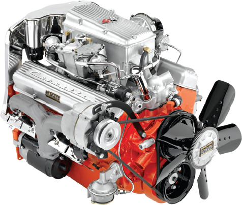 The 1965 327-ci engine with fuel injection is shown The Rochester Ramjet fuel - photo 6