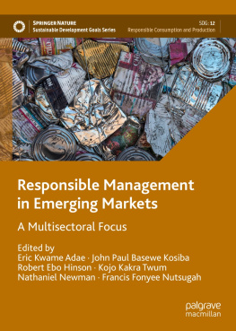 Eric Kwame Adae - Responsible Management in Emerging Markets: A Multisectoral Focus