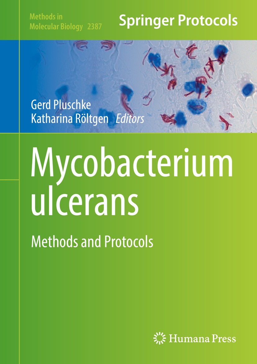 Book cover of Mycobacterium ulcerans Volume 2387 Methods in Molecular - photo 1