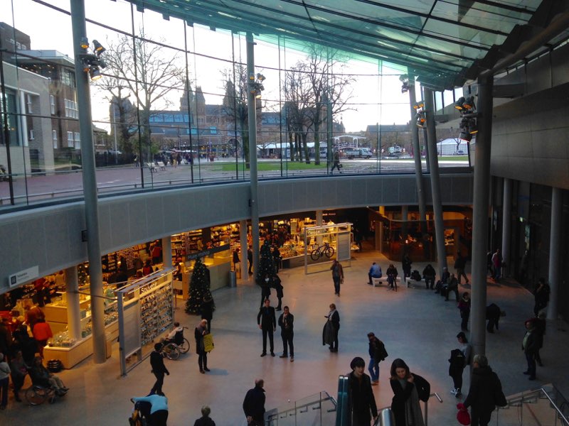 Interior of the new entrance hall with the Rijksmuseum in the back Photograph - photo 5