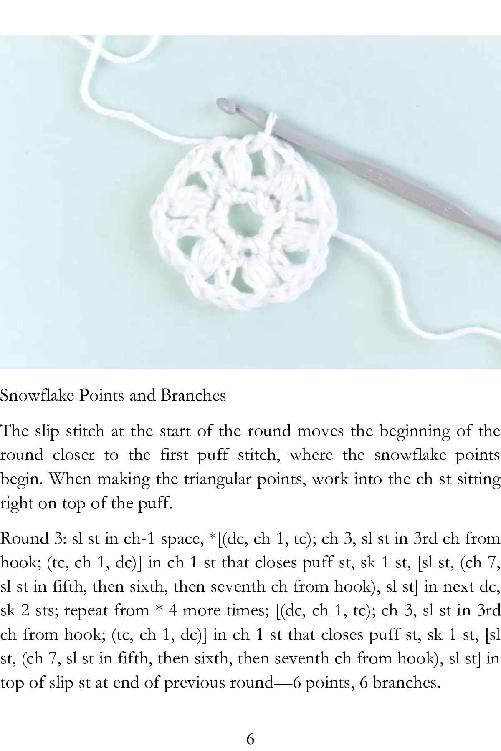 Pretty Snowflake Crochet Patterns Super Easy to Make and Super Addictive Crochet Snowflake Guide - photo 7