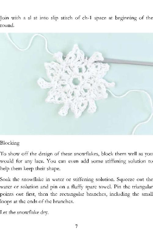 Pretty Snowflake Crochet Patterns Super Easy to Make and Super Addictive Crochet Snowflake Guide - photo 8