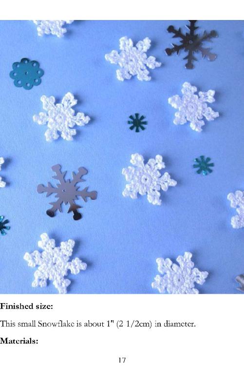 Pretty Snowflake Crochet Patterns Super Easy to Make and Super Addictive Crochet Snowflake Guide - photo 18