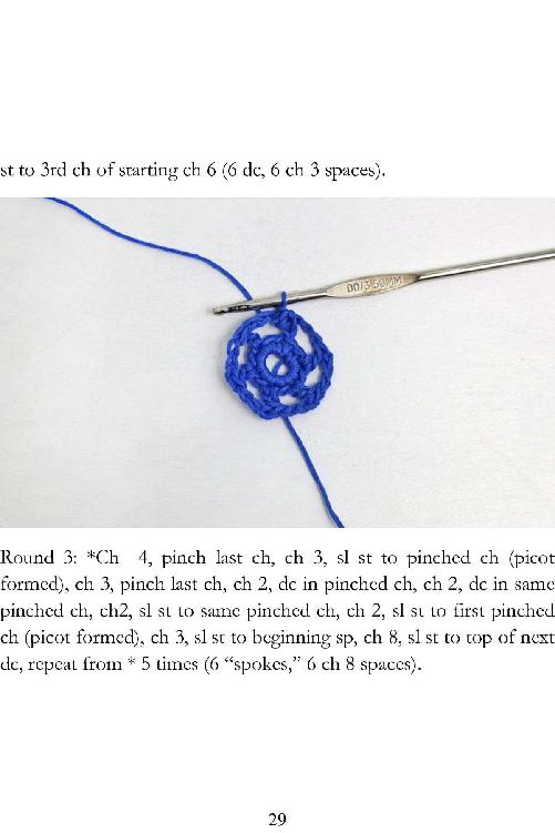 Pretty Snowflake Crochet Patterns Super Easy to Make and Super Addictive Crochet Snowflake Guide - photo 30