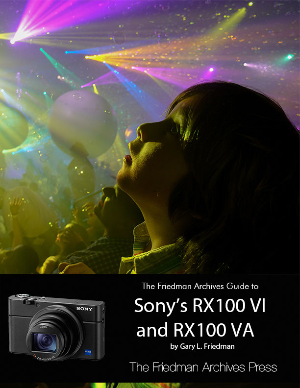 The Friedman Archives Guide to Sonys RX100 VI and RX100 VA Professional - photo 1