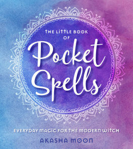 AKASHA MOON LITTLE BOOK OF POCKET SPELLS : everyday magic for the modern witch.