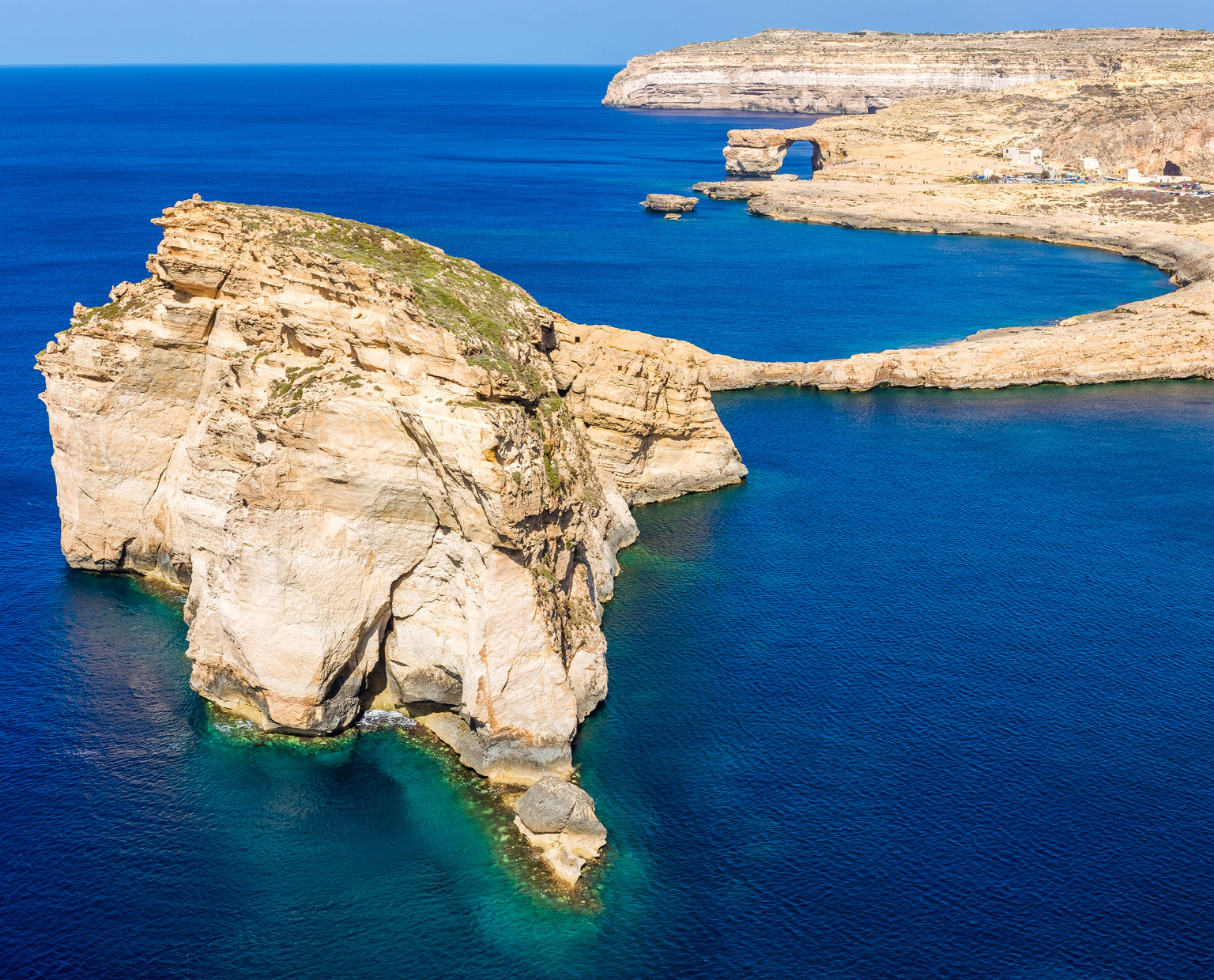 Fungus Rock is a notable landmark in Dwejra Bay off Gozo Top 10 Malta - photo 7
