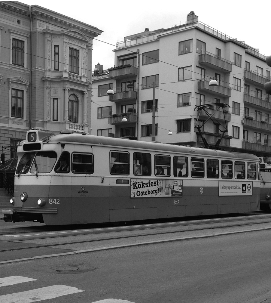 Gothenburg tram Photo by Diane Coyle Transport was a bit of an afterthought - photo 3