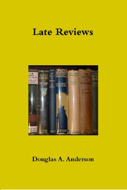 Douglas A. Anderson Late Reviews