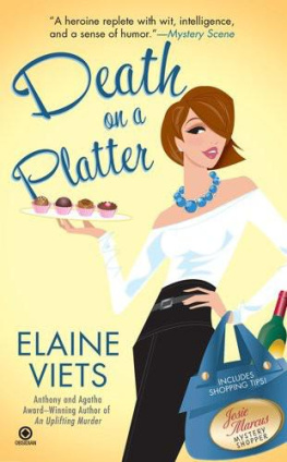 Elaine Viets Death on a Platter: Josie Marcus, Mystery Shopper