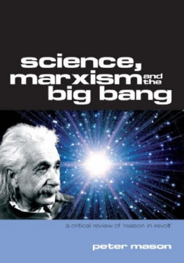 Peter Mason Science, Marxism and the Big Bang: A Critical Review of Reason in Revolt