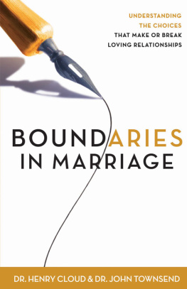 Henry Cloud - Boundaries in Marriage