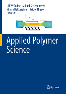 Ulf W. Gedde - Applied Polymer Science