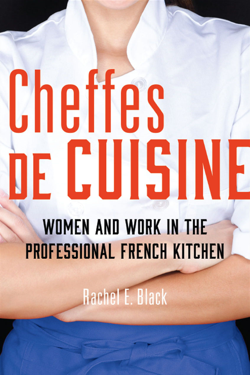 The cover page features a female chef standing with her arms folded Her face - photo 1