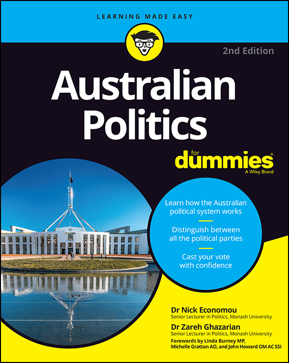 Australian Politics For Dummies 2nd Edition Published by John Wiley Sons - photo 1