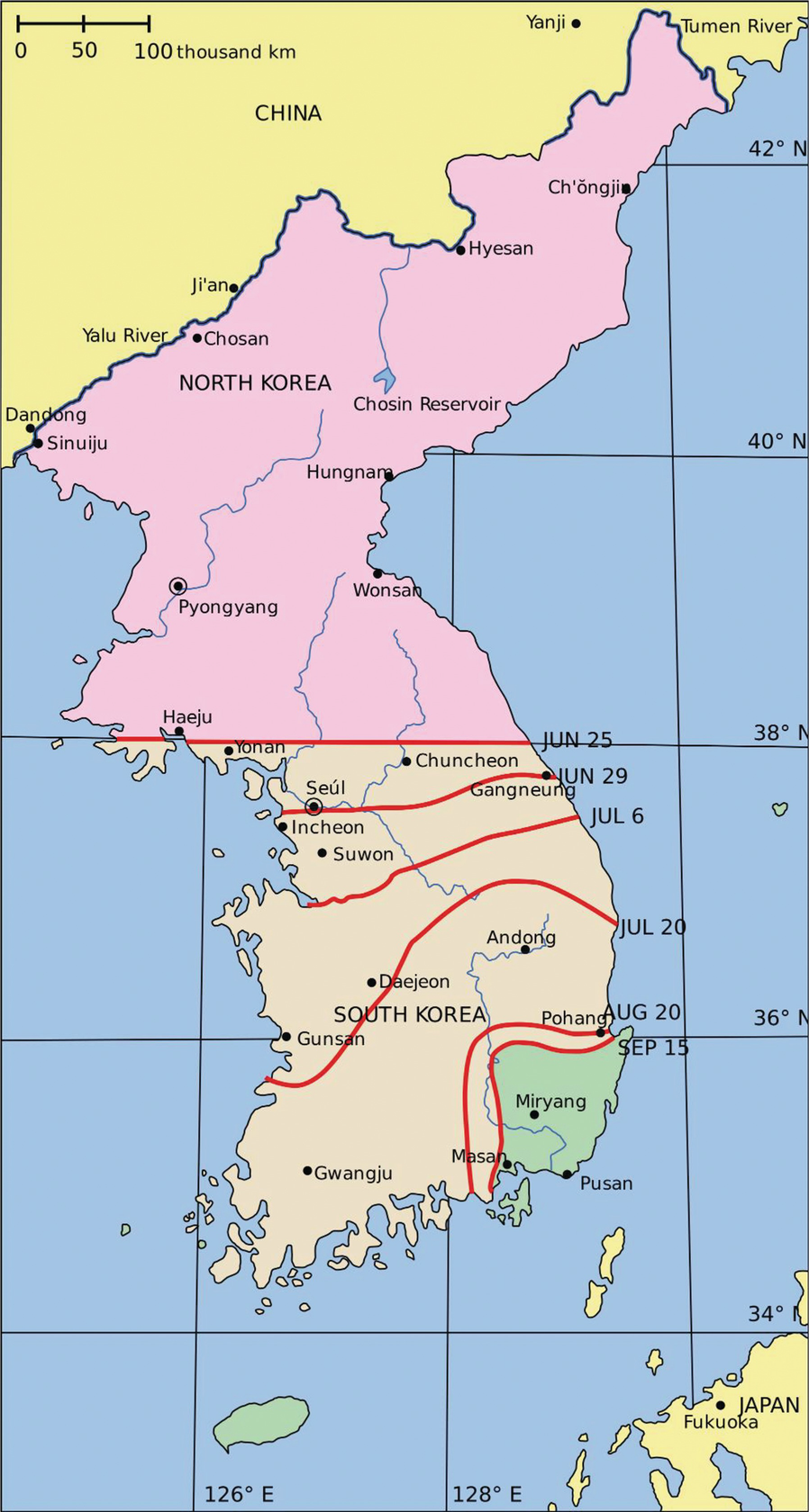 Fig 11 The division of Korea prior to the outbreak of the war - photo 3