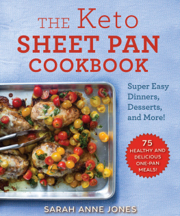 Sarah Anne Jones The Keto Sheet Pan Cookbook