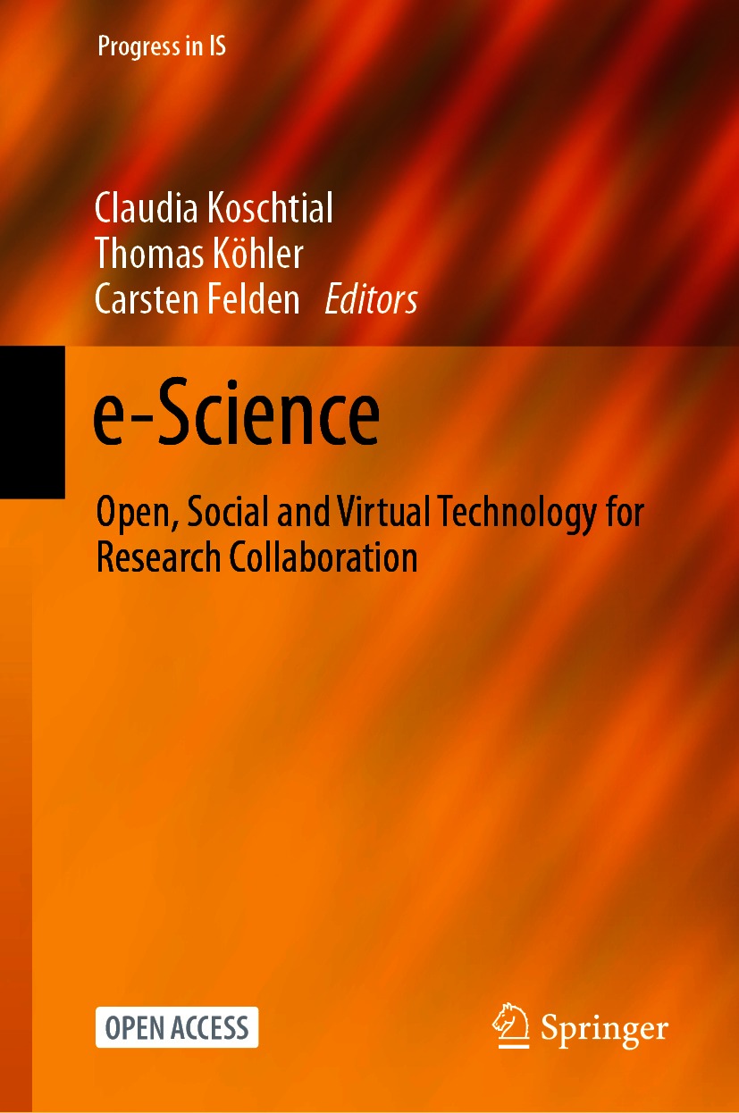 Book cover of e-Science Progress in IS PROGRESS in IS encompasses the - photo 1