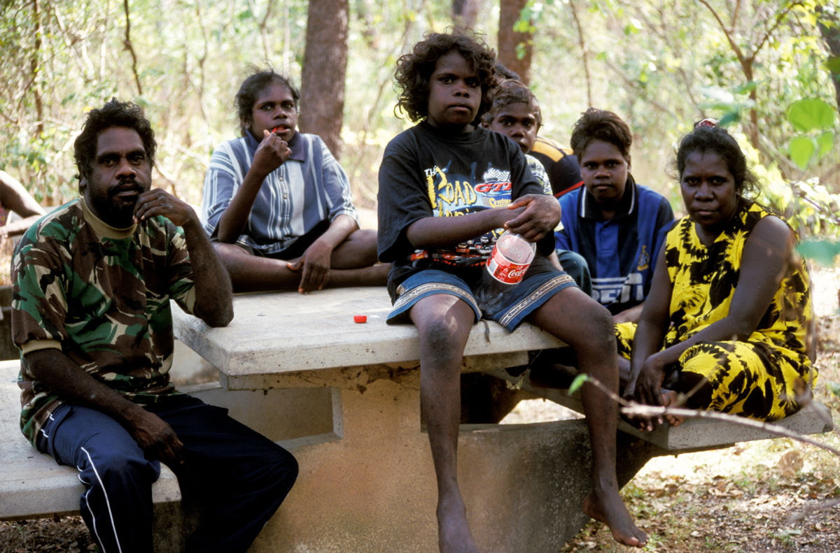 Gagadju family from the East Alligator River Northern Territory Elder - photo 4