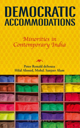 Peter Ronald deSouza - Democratic Accommodations: Minorities in Contemporary India