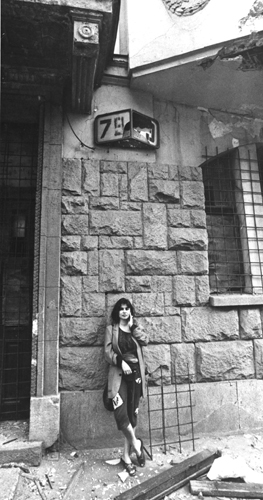 Svetlana Boym in front of her old apartment St Petersburg Russia 1989 In - photo 3