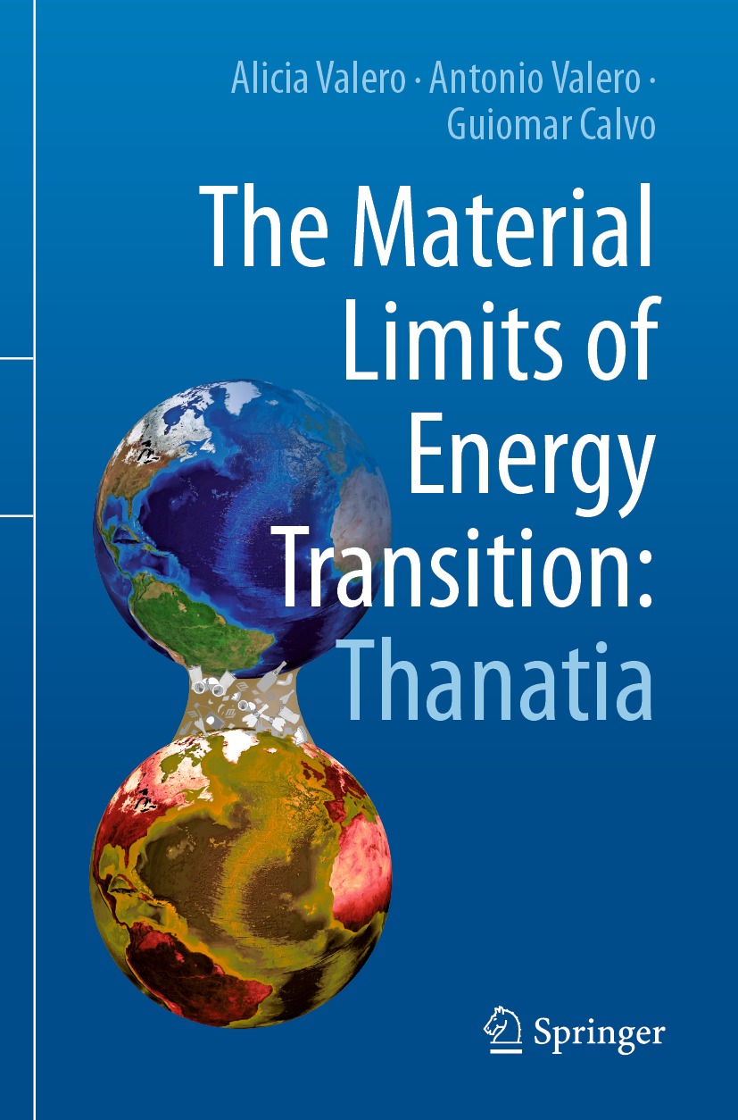 Book cover of The Material Limits of Energy Transition Thanatia Alicia - photo 1