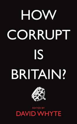 David Whyte - How Corrupt Is Britain?