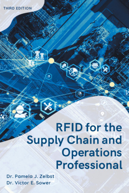 Pamela J Zelbst RFID for the Supply Chain and Operations Professional