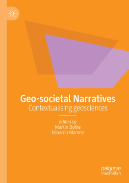 Martin Bohle Geo-societal Narratives: Contextualising geosciences