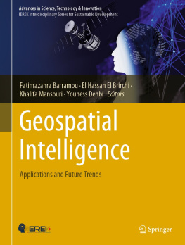 Fatimazahra Barramou Geospatial Intelligence: Applications and Future Trends