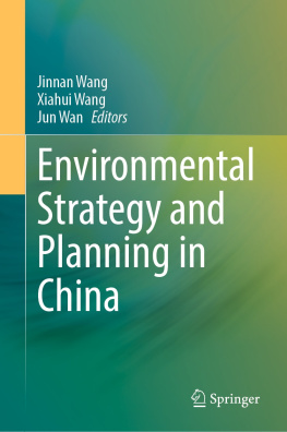 Jinnan Wang - Environmental Strategy and Planning in China