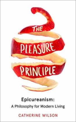 Catherine Wilson The Pleasure Principle