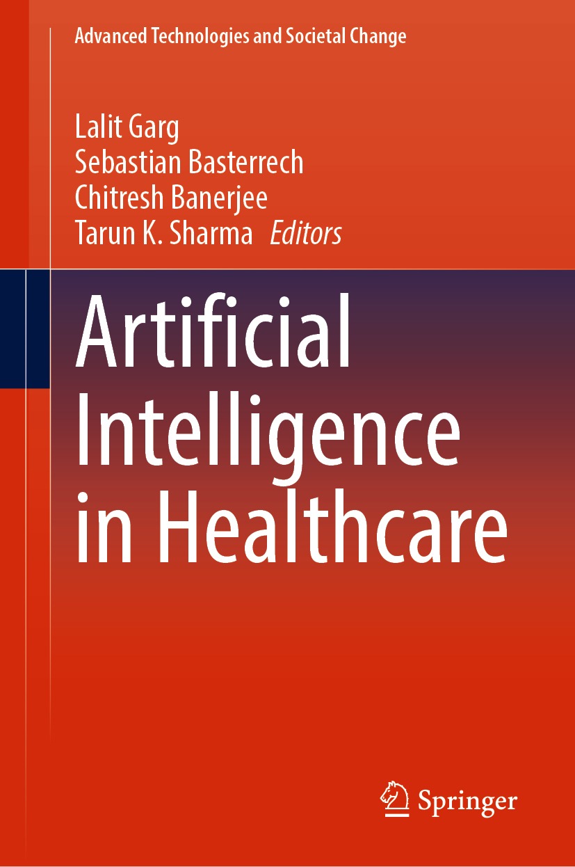 Book cover of Artificial Intelligence in Healthcare Advanced Technologies - photo 1