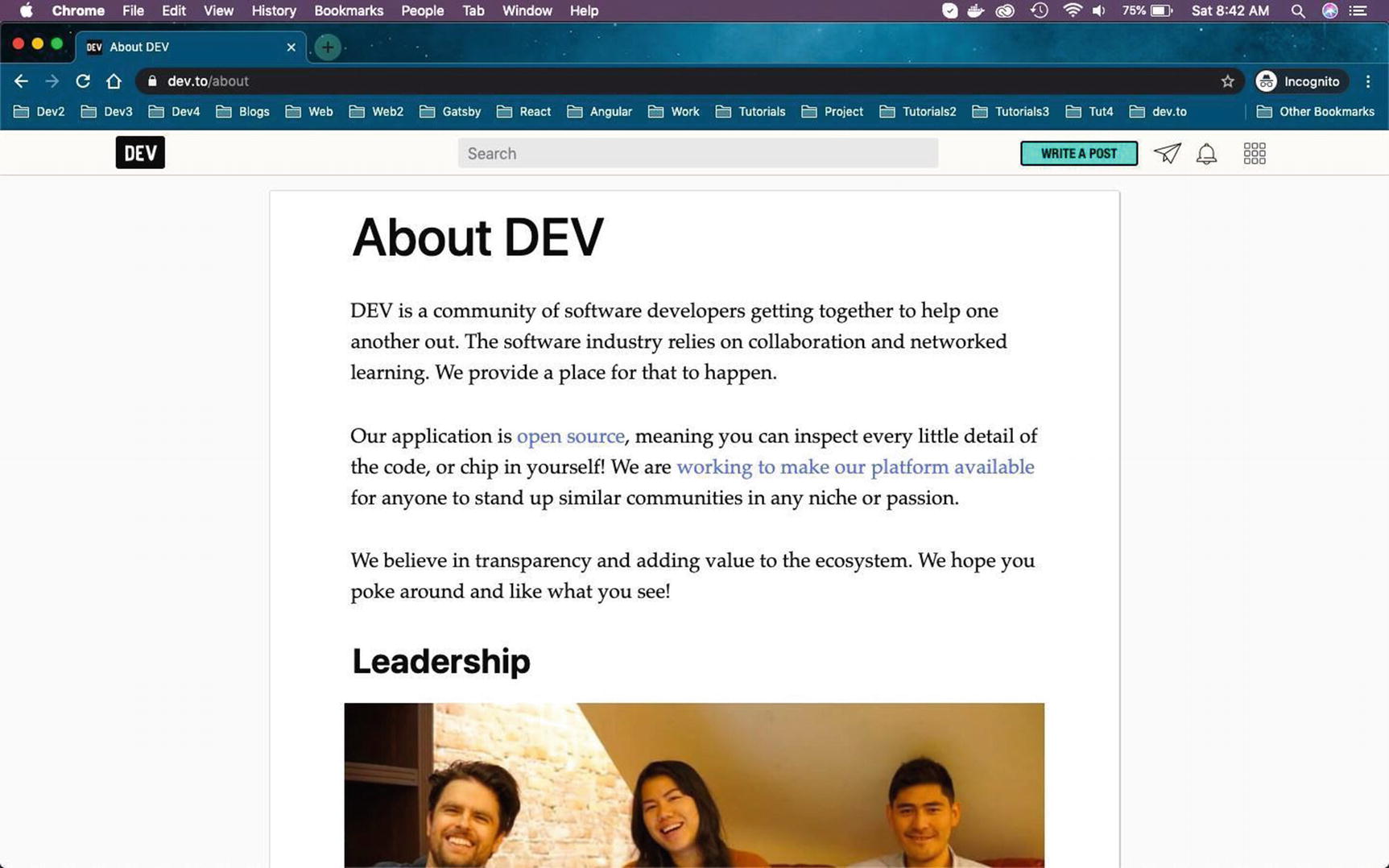 Figure 1-1 About DEV I have also done some domain hunting and finally - photo 5