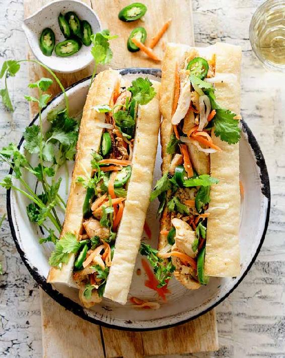 Gril ed-Chicken Banh Mi Total60 mins Servings4 servings Banh mi is an - photo 1