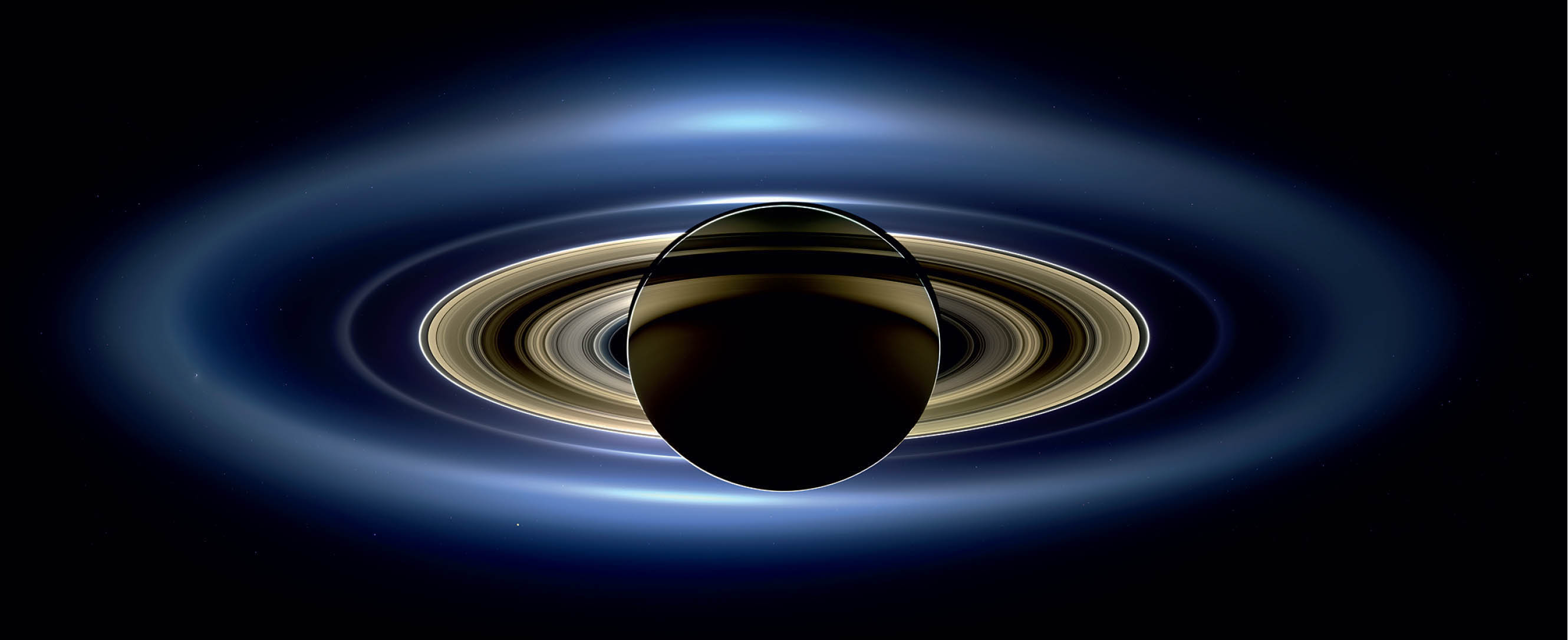 WIDE-FRAME MOSAIC OF SATURN On July 19 2013 nasa s Cassini spacecraft - photo 1