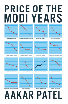 Aakar Patel Price of the Modi Years