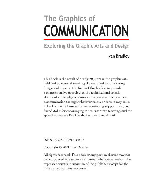 The Graphics of Communication Exploring the Graphic Arts and Design - photo 2