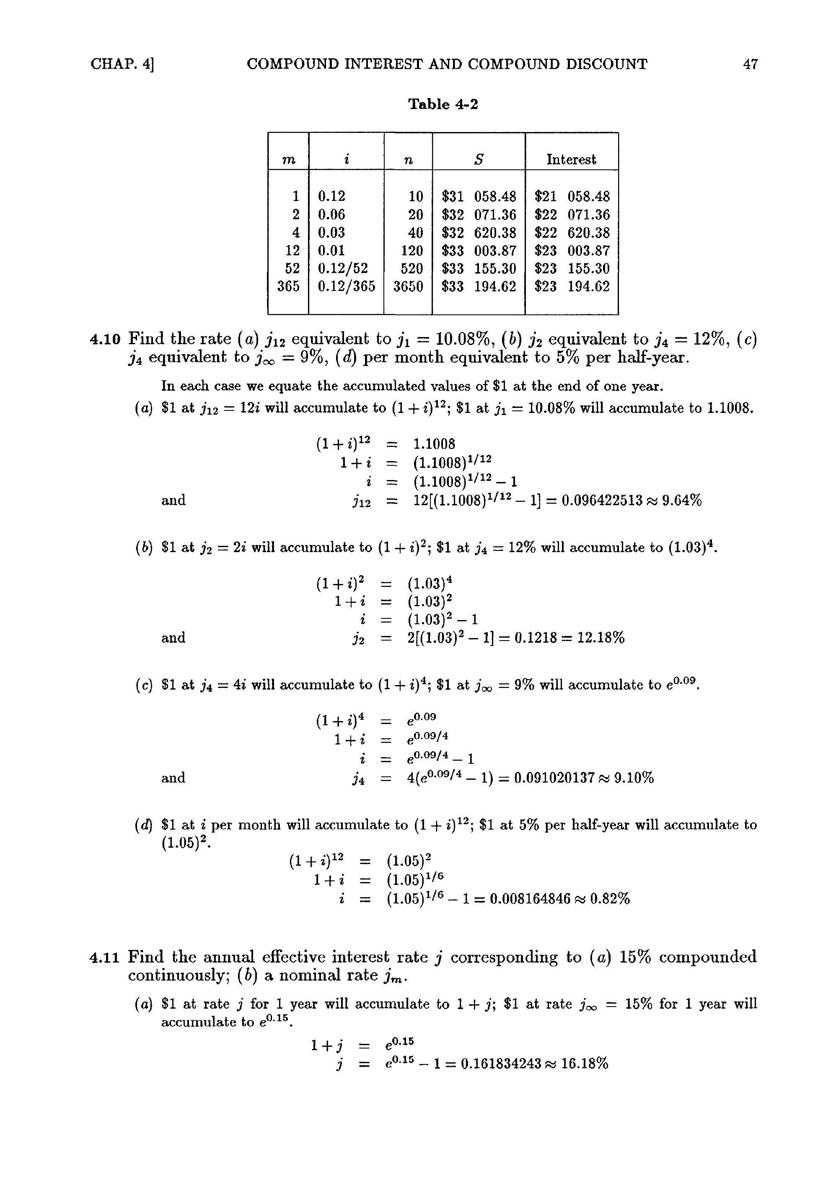 Schaums Outline of Mathematics of Finance - photo 54