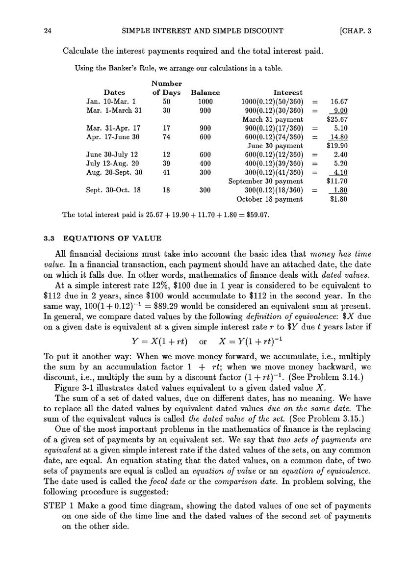 Schaums Outline of Mathematics of Finance - photo 31