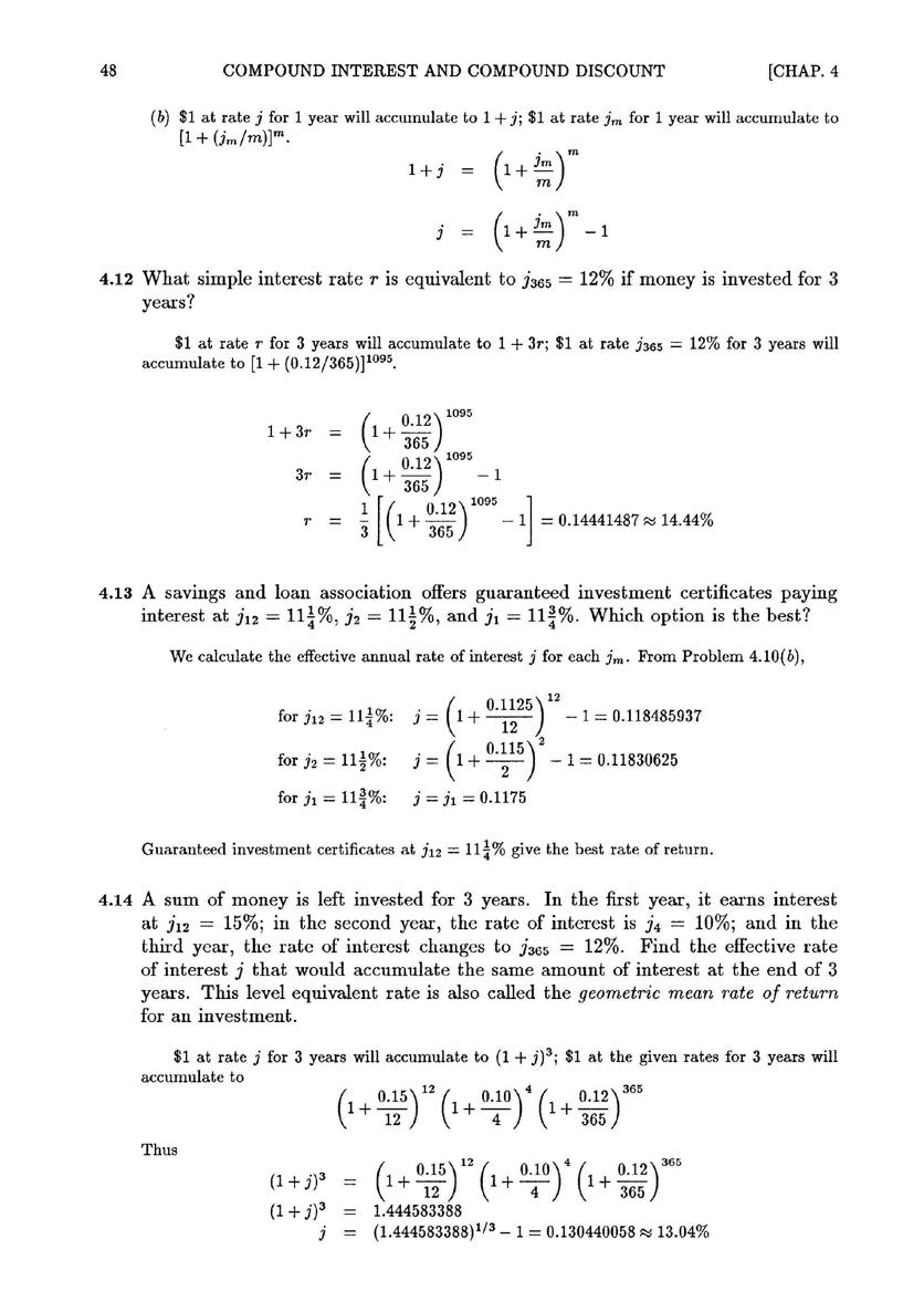 Schaums Outline of Mathematics of Finance - photo 55