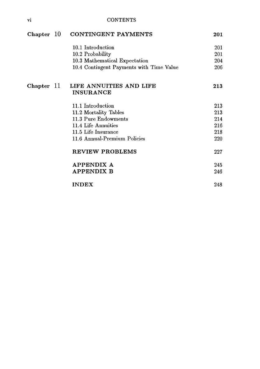 Schaums Outline of Mathematics of Finance - photo 7