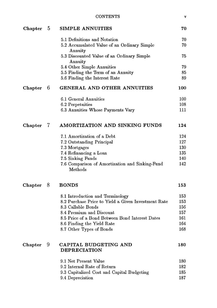 Schaums Outline of Mathematics of Finance - photo 6